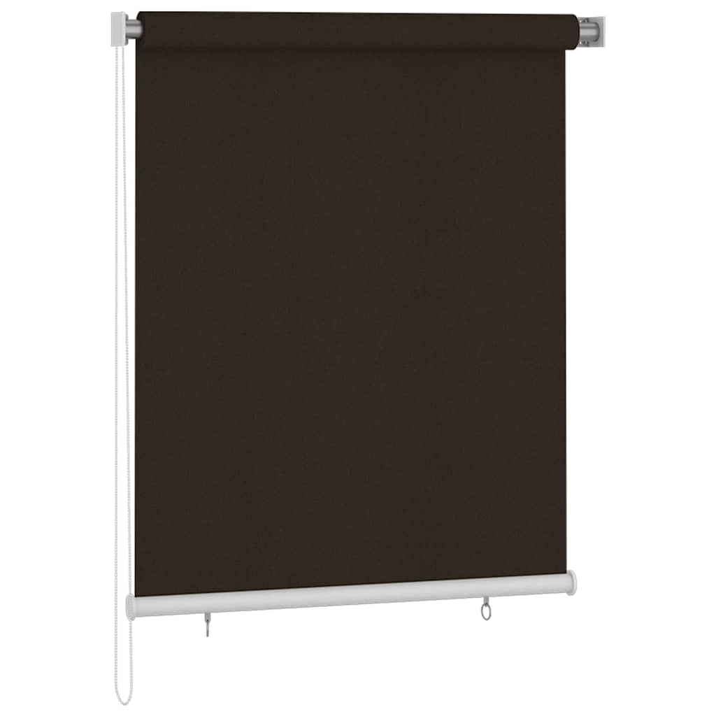 vidaXL Outdoor Roller Blind 125(W)x140(H) cm Brown