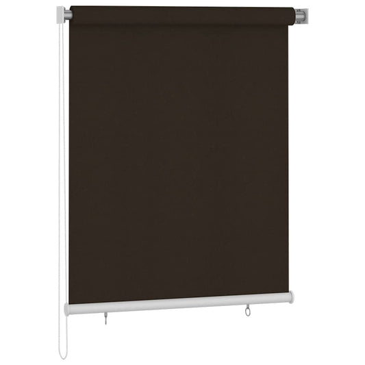 vidaXL Outdoor Roller Blind 125(W)x140(H) cm Brown