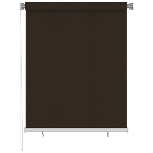 vidaXL Outdoor Roller Blind 125(W)x140(H) cm Brown