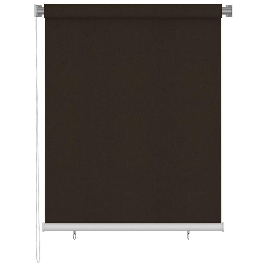 vidaXL Outdoor Roller Blind 125(W)x140(H) cm Brown
