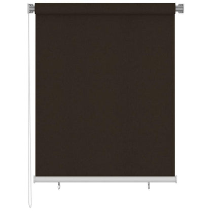 vidaXL Outdoor Roller Blind 125(W)x140(H) cm Brown