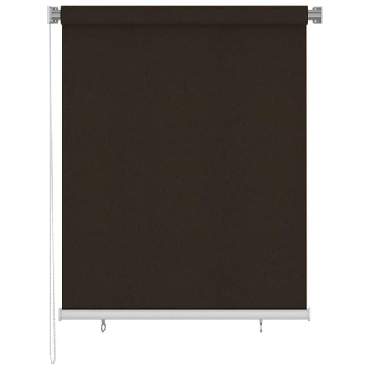 vidaXL Outdoor Roller Blind 125(W)x140(H) cm Brown