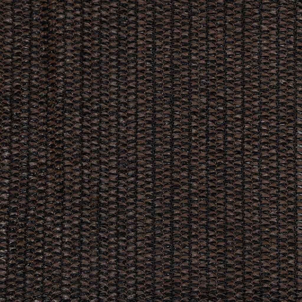 vidaXL Outdoor Roller Blind 205(W)x140(H) cm Brown HDPE