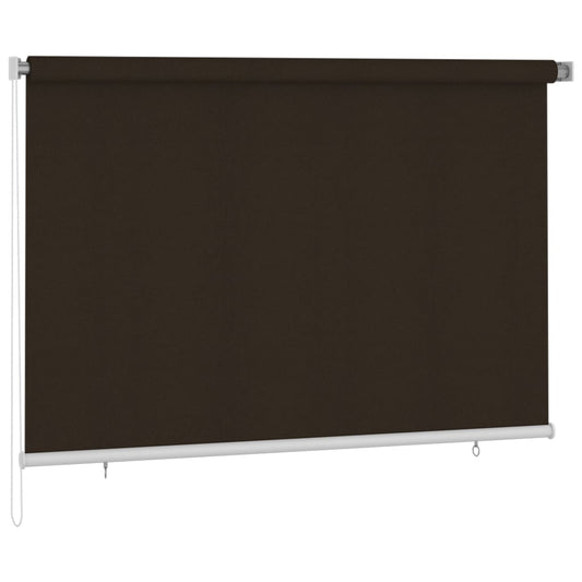 vidaXL Outdoor Roller Blind 225(W)x140(H) cm Brown
