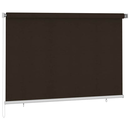 vidaXL Outdoor Roller Blind 225(W)x140(H) cm Brown