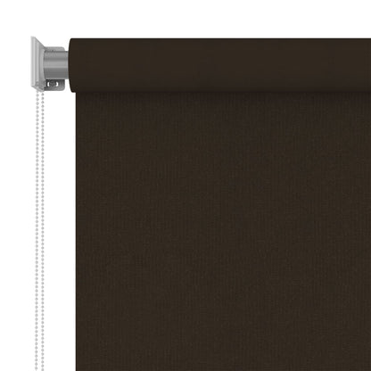 vidaXL Outdoor Roller Blind 300x140 cm Brown HDPE