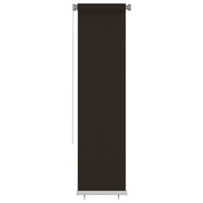 vidaXL Outdoor Roller Blind 60x230 cm Brown HDPE