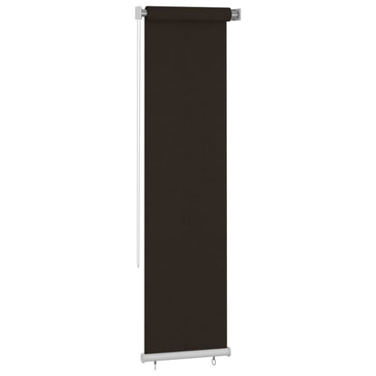 vidaXL Outdoor Roller Blind 60x230 cm Brown HDPE