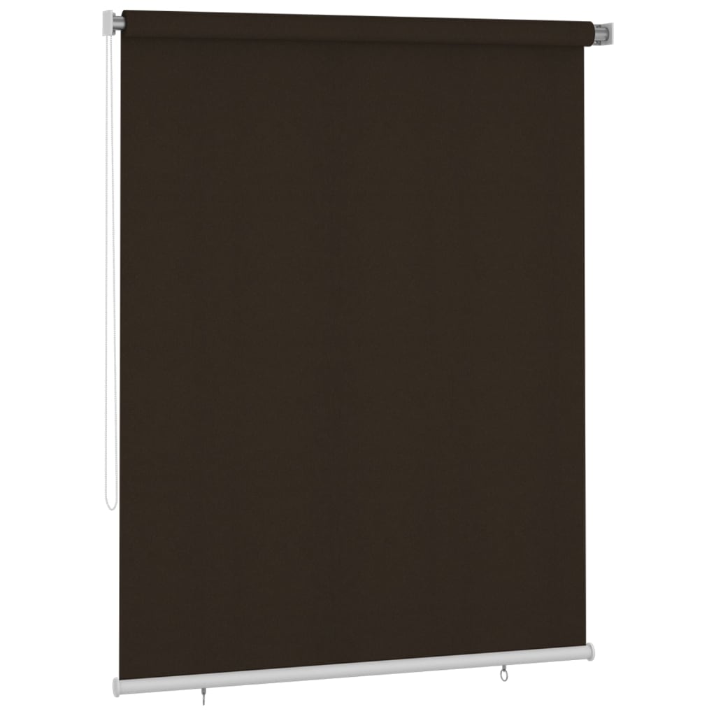 vidaXL Outdoor Roller Blind 185(W)x230(H) cm Brown