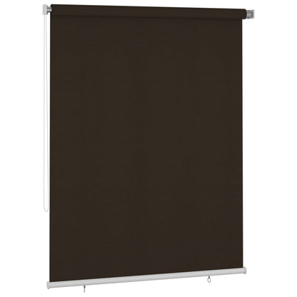 vidaXL Outdoor Roller Blind 185(W)x230(H) cm Brown