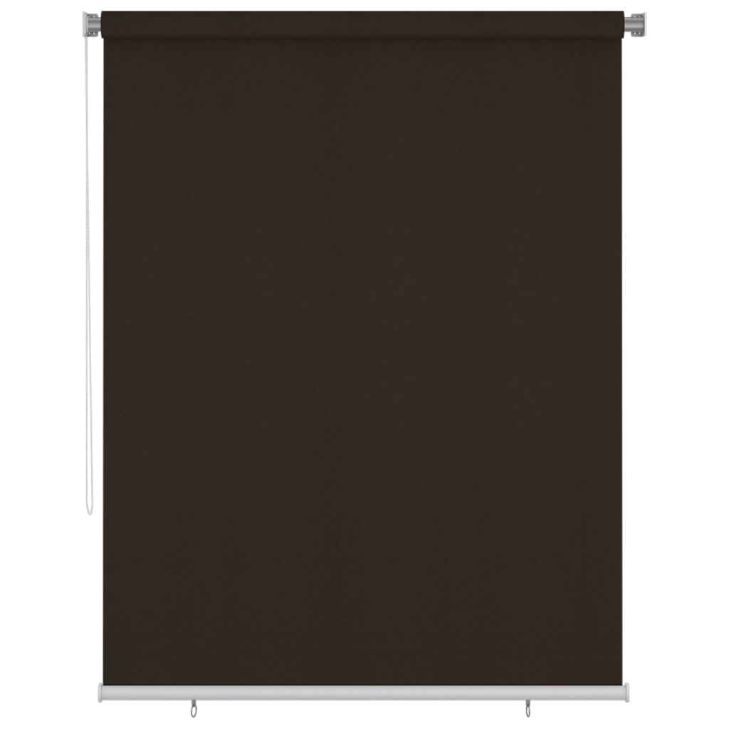 vidaXL Outdoor Roller Blind 185(W)x230(H) cm Brown