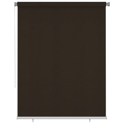 vidaXL Outdoor Roller Blind 185(W)x230(H) cm Brown