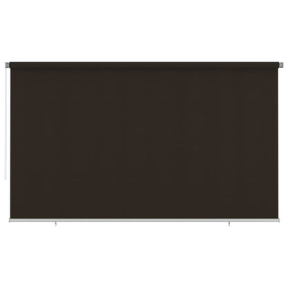 vidaXL Outdoor Roller Blind 400x230 cm Brown HDPE