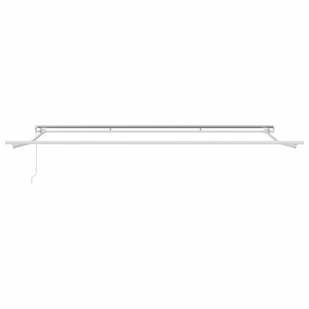 vidaXL Awning Frame White 400 x 350 cm Aluminium