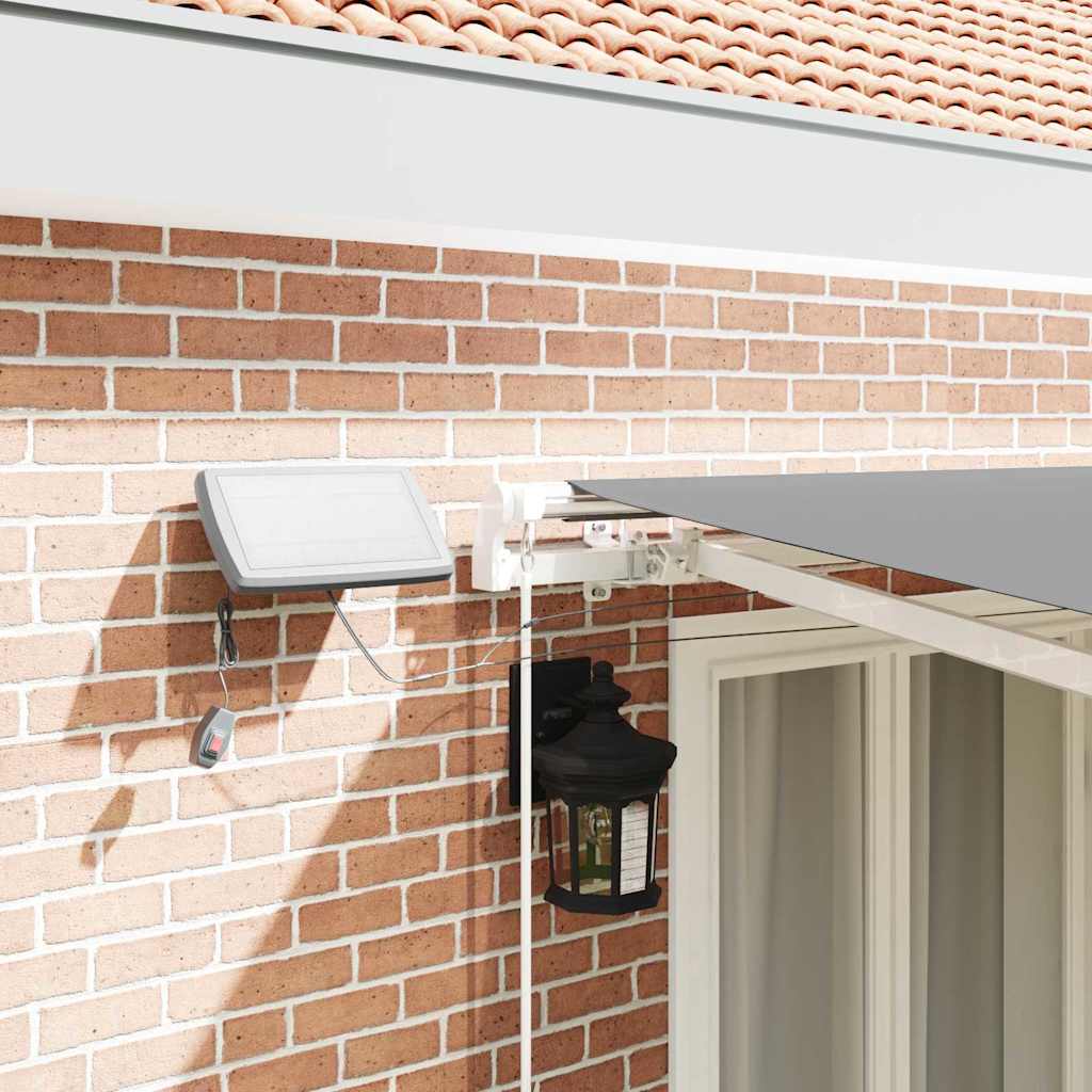 vidaXL Awning Frame White 400 x 300 cm Aluminium