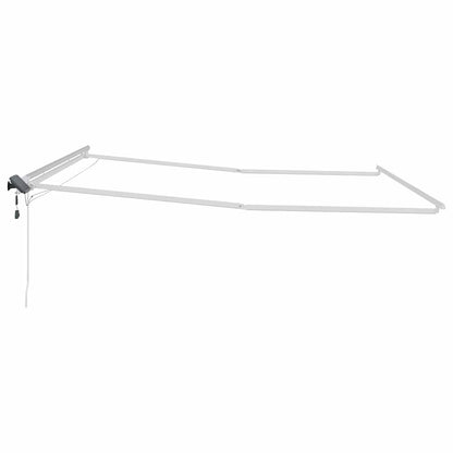 vidaXL Awning Frame White 450 x 350 cm Aluminium