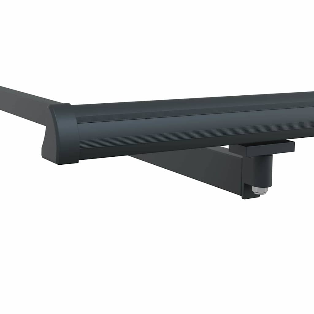 vidaXL Awning Frame Manual Anthracite 400 x 300 cm Aluminium