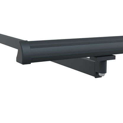 vidaXL Awning Frame Manual Anthracite 400 x 300 cm Aluminium