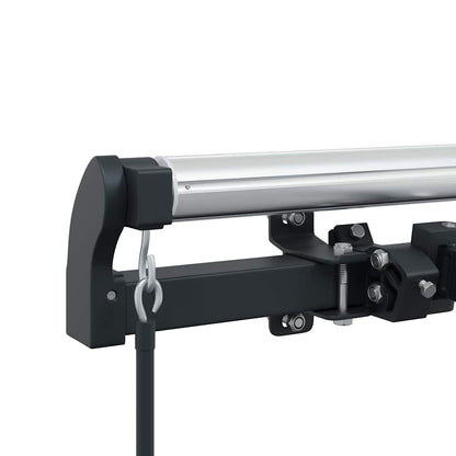 vidaXL Awning Frame Manual Anthracite 400 x 300 cm Aluminium
