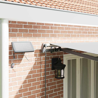 vidaXL Awning Frame Manual Anthracite 600 x 350 cm Aluminium