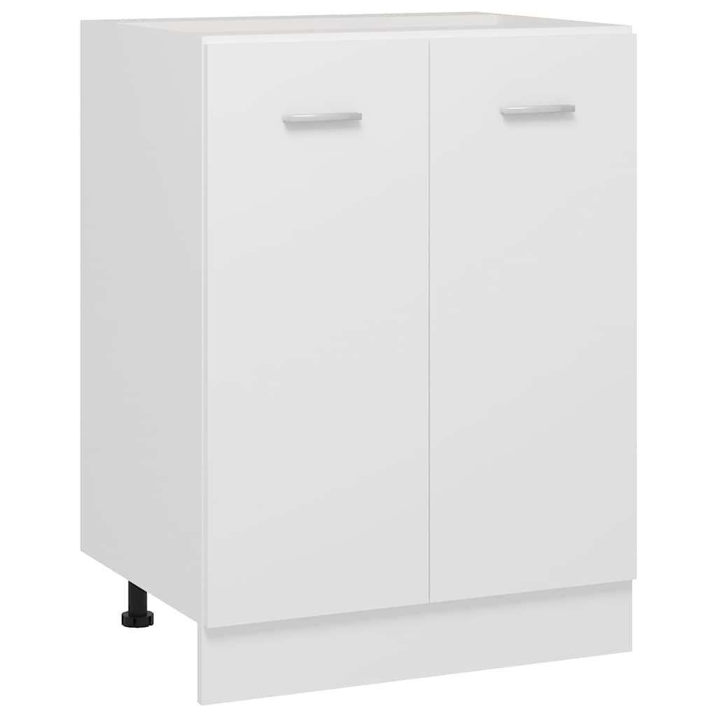 801188 vidaXL Bottom Cabinet "Lyon" White 60x46x81,5 cm Engineered Wood