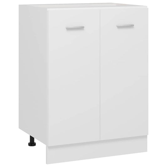 801188 vidaXL Bottom Cabinet "Lyon" White 60x46x81,5 cm Engineered Wood