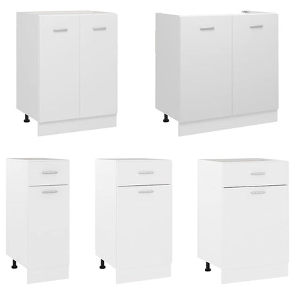 801188 vidaXL Bottom Cabinet "Lyon" White 60x46x81,5 cm Engineered Wood
