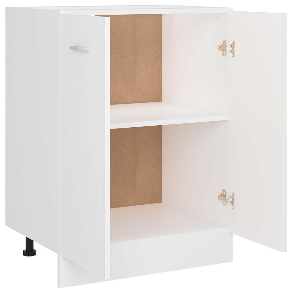 vidaXL Bottom Cabinet Lyon White 60x46x81.5 cm Engineered Wood