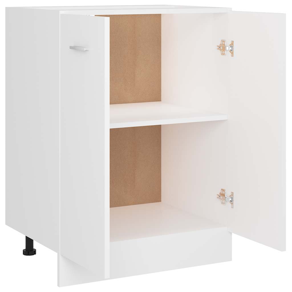 801188 vidaXL Bottom Cabinet "Lyon" White 60x46x81,5 cm Engineered Wood