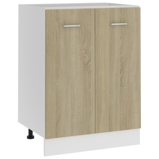 801191 vidaXL Bottom Cabinet "Lyon" Sonoma Oak 60x46x81,5 cm Engineered Wood