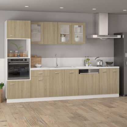 vidaXL Drawer Bottom Cabinet Lyon Sonoma Oak 50x46x81.5 cm Engineered Wood