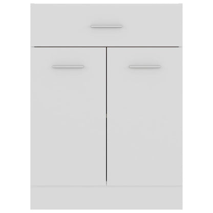 vidaXL Drawer Bottom Cabinet White 60x46x81.5 cm Engineered Wood