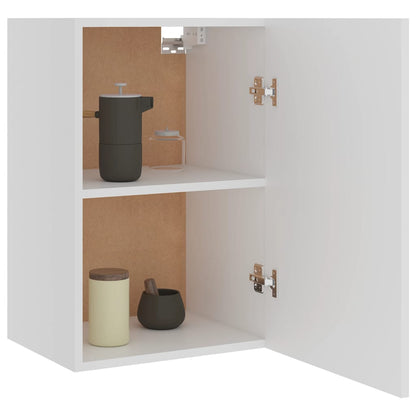 vidaXL Hanging Cabinet | White | Engineered wood | Medium | Hanging Cabinet