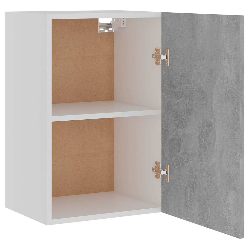 vidaXL Hanging Cabinet "Lyon" Concrete Grey 39.5x31x60 cm