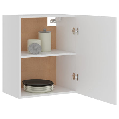 801260 vidaXL Hanging Cabinet "Lyon" White 50x31x60 cm Engineered Wood