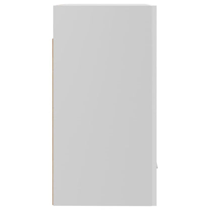 vidaXL Hanging Cabinet Lyon High Gloss White 50x31x60 cm Engineered Wood