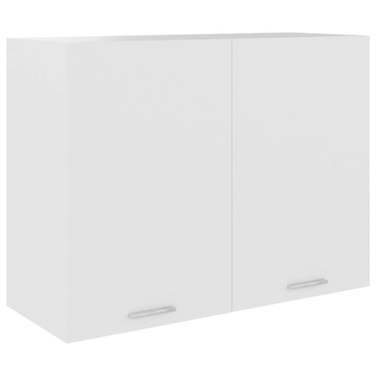 801276 vidaXL Hanging Cabinet "Lyon" White 80x31x60 cm Engineered Wood