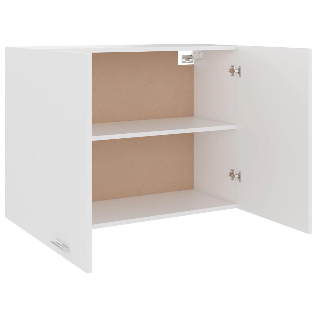 801276 vidaXL Hanging Cabinet "Lyon" White 80x31x60 cm Engineered Wood