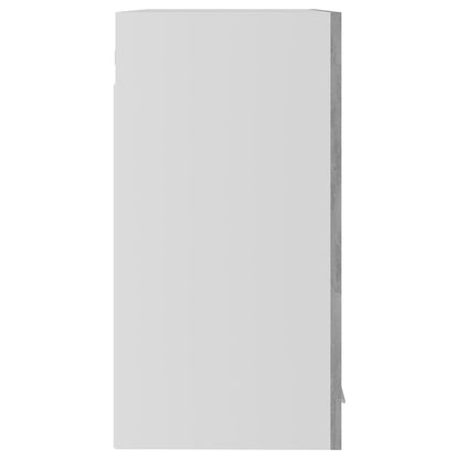 vidaXL Hanging Glass Cabinet Lyon Concrete Grey  60x31x60 cm Engineered Wood