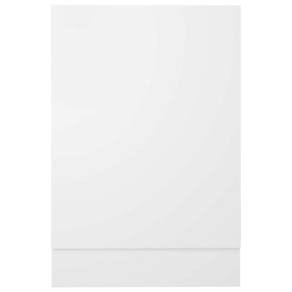 802554 vidaXL Dishwasher Panel "Lyon" White 45x3x67 cm Engineered Wood