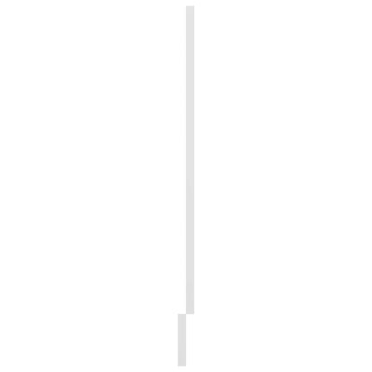 802554 vidaXL Dishwasher Panel "Lyon" White 45x3x67 cm Engineered Wood