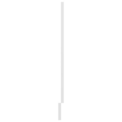 802562 vidaXL Dishwasher Panel "Lyon" White 59,5x3x67 cm Engineered Wood