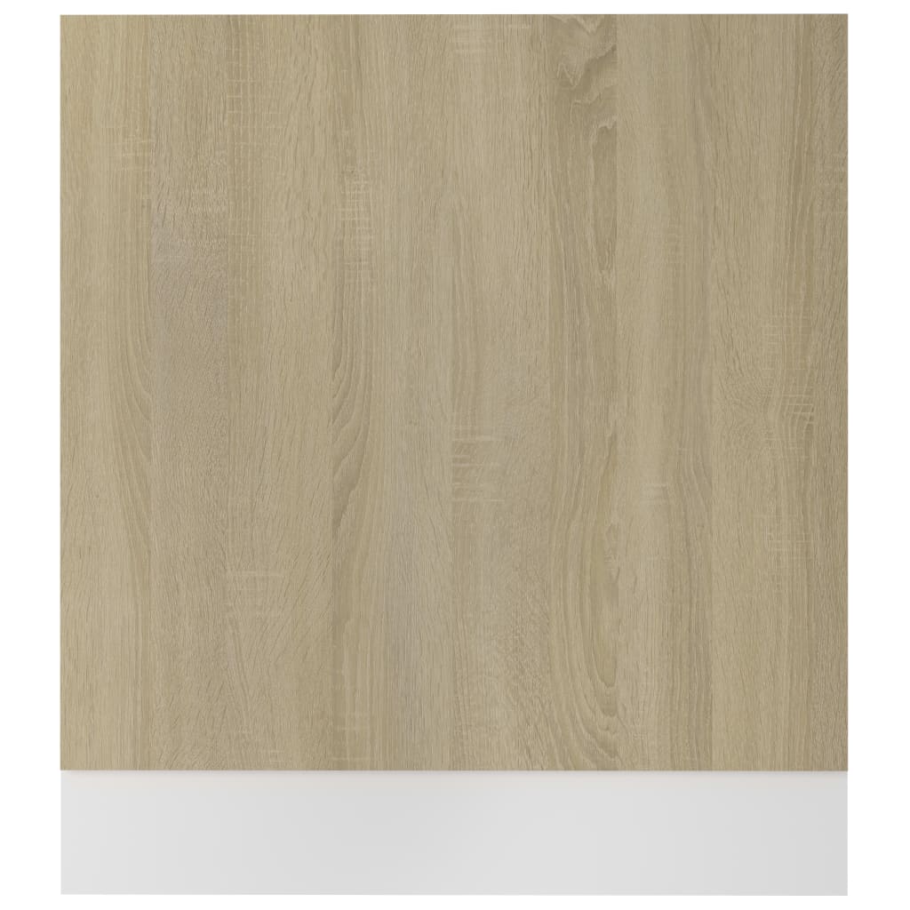 vidaXL Dishwasher Panel Lyon Sonoma Oak 59.5x3x67 cm Engineered Wood