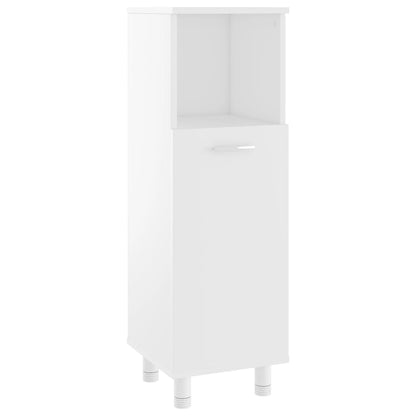 vidaXL Bathroom Cabinet White 30x30x95 cm Engineered Wood