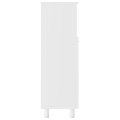 vidaXL Bathroom Cabinet White 30x30x95 cm Engineered Wood