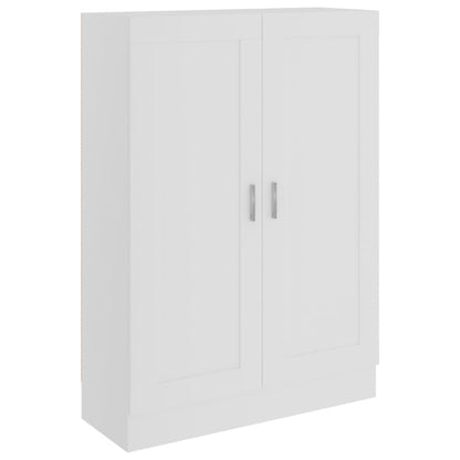 vidaXL Book Cabinet White 82,5x30,5x115 cm Engineered Wood