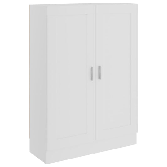 vidaXL Book Cabinet White 82,5x30,5x115 cm Engineered Wood