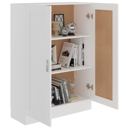 vidaXL Book Cabinet White 82,5x30,5x115 cm Engineered Wood
