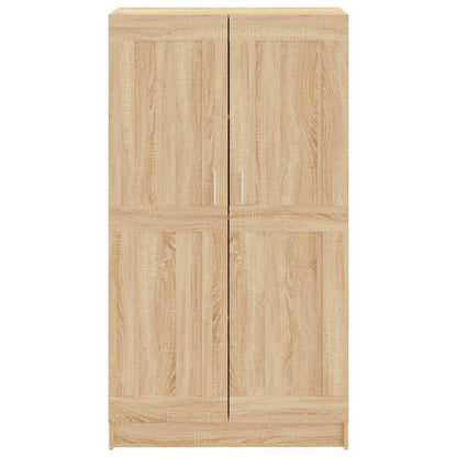 802726 vidaXL Book Cabinet Sonoma Oak 82,5x30,5x150 cm Engineered Wood