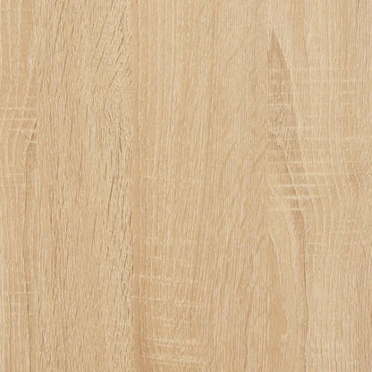 802726 vidaXL Book Cabinet Sonoma Oak 82,5x30,5x150 cm Engineered Wood